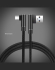 Suntaiho USB typu C kabel do Xiaomi mi 9 mi 9 redmi note 7 Samsung s9 90 stopni kabel USB C przewód szybkoładujący do huawei p20