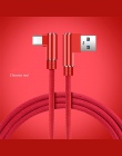 Suntaiho USB typu C kabel do Xiaomi mi 9 mi 9 redmi note 7 Samsung s9 90 stopni kabel USB C przewód szybkoładujący do huawei p20