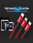 NOHON 3 w 1 typu C 8Pin kabel Micro USB do iPhone 8X7 6 6 S Plus iOS 10 9 8 Samsung Nokia USB kable szybkiego ładowania przewód