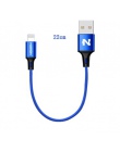 NOHON 3 w 1 typu C 8Pin kabel Micro USB do iPhone 8X7 6 6 S Plus iOS 10 9 8 Samsung Nokia USB kable szybkiego ładowania przewód