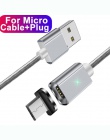 Essager Micro USB kabel magnetyczny ładowarka do Samsunga Xiaomi Huawei LG 2.4A szybkie ładowanie magnes ładowania przewód danyc