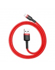 Baseus kabel USB do telefonu iPhone X 8 plus 7 plus 6 6 S plus 2.4A data kabel do ładowania dla iPhone 5 5S iPad przewód USB do 