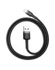 Baseus kabel USB do telefonu iPhone X 8 plus 7 plus 6 6 S plus 2.4A data kabel do ładowania dla iPhone 5 5S iPad przewód USB do 