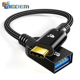 Tiegem USB typu C Kabel OTG męski na USB 3.0 kobiet USB-C typu C 5 gb/s synchronizacja danych USB konwerter do Macbooka Samsung 