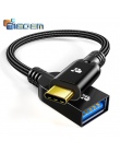 Tiegem USB typu C Kabel OTG męski na USB 3.0 kobiet USB-C typu C 5 gb/s synchronizacja danych USB konwerter do Macbooka Samsung 