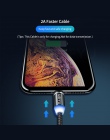 Kabel magnetyczny Micro USB typu C dla iPhone X Xs Max Samsung S9 S8 dla Xiaomi ładowania Nylon pleciony magnes ładowarka Cabos 