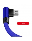 Suntaiho 90 stopni ładowania kabel Micro USB 2.4A dla Samsung kabel USB dla Xiaomi Tablet kabli nokia 8 dwustronne kabel z wtycz