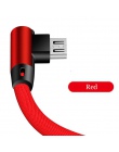 Suntaiho 90 stopni ładowania kabel Micro USB 2.4A dla Samsung kabel USB dla Xiaomi Tablet kabli nokia 8 dwustronne kabel z wtycz