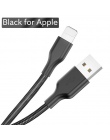 Rock szybkie ładowanie dla kabel USB do iPhone'a dla iPhone XS MAX X kabel do transmisji danych dla iPhone 8 7 6 6 s Plus kabel 