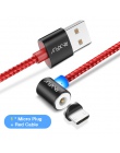 RAXFLY magnetyczny kabel ładujący dla iPhone telefonu Nokia 7 8 6 X XS Plus magnes oświetlenia, aby przewód USB do ładowania Mic