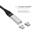 Magnetyczny Adapter do telefonu magnetyczny micro USB typu C złącze typu C szybkie ładowanie Adapter do Samsunga Galaxy Huawei X