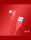 PZOZ 5A kabel usb c USB typu C 90 stopni szybkie ładowanie dla Huawei P20 P10 Mate 20 Pro 10 nova 2 s ładowarka usb c dane typu 