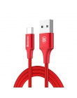 Baseu oświetlenie kabel USB typu C USBC szybkie ładowanie ładowarka USB-C typu c kabel do Samsung S10 S9 Xiao mi mi 9 8 jeden Pl