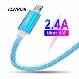 Kabel Micro USB szybkie ładowanie do synchronizacji danych Kable 1 M 2 M 3 M ładowarki do telefonu do Samsung S7 j5 Xiaomi Redmi