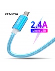 Kabel Micro USB szybkie ładowanie do synchronizacji danych Kable 1 M 2 M 3 M ładowarki do telefonu do Samsung S7 j5 Xiaomi Redmi