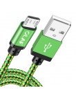 OLAF kabel Micro USB 1 M/2 M/3 M pleciony synchronizacja danych USB przewód do Samsung S7 Xiaomi Huawei LG HTC szybkie ładowanie