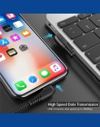 TIEGEM przewód Usb z wtyczką kątową 90° dla iPhone X 8 7 6 5 6 s plus kabel do szybkiego ładowania kabel do telefonu komórkowego