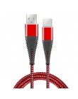 Coolreall 2.4A szybkie ładowanie kabel typu C ładowarka kabel do synchronizacji danych kabel typu C USB typu C do Samsung s9 Hua