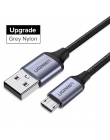 Ugreen 3 w 1 kabel USB do iPhone Xs Max 8 7 plus 2.4A szybkie ładowanie Micro USB typu C kabel do Samsung S10 S9 S8 Plus przewód