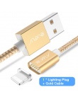 RAXFLY kabel magnetyczny dla iPhone X XS Max 8 7 Plus przewód ładowania oświetlenie do kabla USB do iPhone 6 S LED z magnesem ła