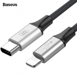 Baseus USB typu C do dla iPhone adapter do kabla szybka synchronizacja danych ładowarka kabel typu c dla iPhone Xs Max xr X 8 7 