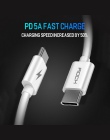 ROCK USB typu C do kabla USB C do Samsung Galaxy S9 Plus uwaga 9 wsparcie PD 60 W QC4.0 3A szybkie ładowanie kabel do USB-C łado