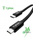 T-phox USB C do kabla Micro USB Micro B USB typu C przewód męski na męski kompatybilny z macBook imaca Pro Chromebook pikseli