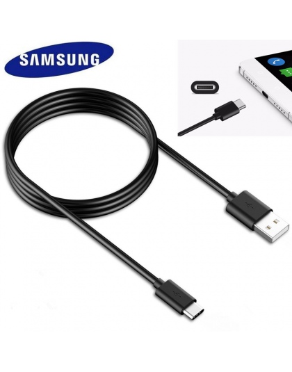 100% oryginalny Samsung Galaxy S9 S9 + S8 S8 + S10 S10E uwaga 8 9 A3 A5 A7 2017 danych kabel USB typu C szybkie ładowanie dla xi