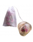 HIFUAR 100 sztuk herbaty torby torby dla torba na herbatę zaparzaczem z sznurkiem uszczelnienia 5.5x7 CM saszetka filtr papier t
