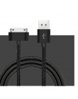 SUPTEC 2 M 3 M USB kabel dla iPhone 4 4S Nylon pleciony drut szybkie ładowanie 30 Pin ładowarka kabel do iPad 1 2 3 ipoda Nano p