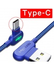 Mcdodo przewód USB z wtyczką kątową 90° dla iPhone XS MAX XR X 6 6 s 7 8 szybki kabel ładowania USB kabel typu C kabel do transm