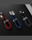 Suntaiho kabel USB do oświetlenia kabel do iphone 8 Plus XS MAX USB Nylon kabel do ładowania danych dla iphone X 6 s 7 plus XR ł