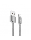 Suntaiho kabel USB do oświetlenia kabel do iphone 8 Plus XS MAX USB Nylon kabel do ładowania danych dla iphone X 6 s 7 plus XR ł