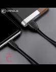 Cafele płaskie kabel Usb typu C dla Samsung Huawei Xiaomi TPE kabel do ładowania trwałe synchronizacja danych Usb kabel 5 V 2.1A