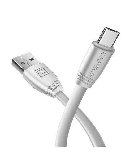 Cafele płaskie kabel Usb typu C dla Samsung Huawei Xiaomi TPE kabel do ładowania trwałe synchronizacja danych Usb kabel 5 V 2.1A