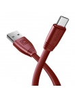 Cafele płaskie kabel Usb typu C dla Samsung Huawei Xiaomi TPE kabel do ładowania trwałe synchronizacja danych Usb kabel 5 V 2.1A