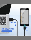 NOHON Micro kabel USB do synchronizacji danych do Samsung Galaxy S7 S6 krawędzi Huawei Xiaomi 4 przewód szybkoładujący z systeme