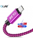 OLAF kabel Micro USB 2.4A szybkie ładowanie 1 M 2 M 3 M ładowarka USB kabel do transmisji danych dla Samsung Xiaomi microusb kom