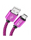 OLAF kabel Micro USB 2.4A szybkie ładowanie 1 M 2 M 3 M ładowarka USB kabel do transmisji danych dla Samsung Xiaomi microusb kom