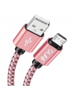 OLAF kabel Micro USB 2.4A szybkie ładowanie 1 M 2 M 3 M ładowarka USB kabel do transmisji danych dla Samsung Xiaomi microusb kom