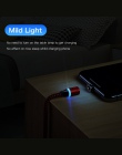 CaseMe kabel magnetyczny do Samsung Xiaomi pleciony magnes wtyczka LED typu C Micro USB dla iPhone kable szybkie ładowanie kabel