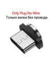 CaseMe kabel magnetyczny do Samsung Xiaomi pleciony magnes wtyczka LED typu C Micro USB dla iPhone kable szybkie ładowanie kabel