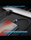 RAXFLY kabel Micro USB 1 M 2 M magnetyczny kable ładowarki dla Xiaomi Redmi uwaga 7 5 4X magnetyczny kabel USB kabel ładowania d