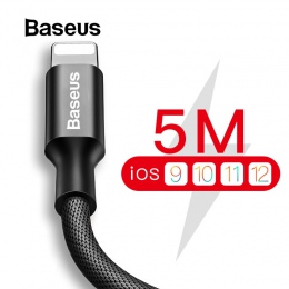 Baseus kabel USB dla iPhone Xs Max XR X 8 7 7 plus szybkie ładowanie danych synchronizacja 8 Pin kabel dla IOS iPhone iPad ipoda