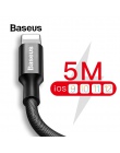 Baseus kabel USB dla iPhone Xs Max XR X 8 7 7 plus szybkie ładowanie danych synchronizacja 8 Pin kabel dla IOS iPhone iPad ipoda