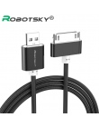 Kabel USB do iphone 30 Pin nylonowy warkocz szybka ładowarka kabel do transmisji danych dla iphone 4 4s ipad 2 3 ipoda Nano itou