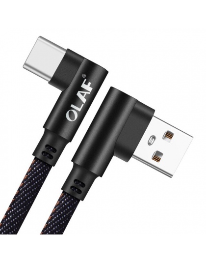 OLAF 2 M szybkie ładowanie USB typu C kabel do Huawei P20 Lite Pro szybkie ładowanie Usb C danych typu C kabel do Samsung S8 S9 