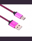 1 M typu C kabel do ładowania danych splecione micro USB synchronizacja jest szybsza ładowarka kabel dla iPhone dla Xiaomi dla S