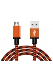 1 M typu C kabel do ładowania danych splecione micro USB synchronizacja jest szybsza ładowarka kabel dla iPhone dla Xiaomi dla S