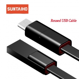 Ponownie użyty kabel USB regeneracji mi cro kabel USB do naprawy USB typu C szybka ładowarka przewodowa dla kabel do iphone Max 